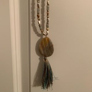 J.Jill Stone Tassel Necklace